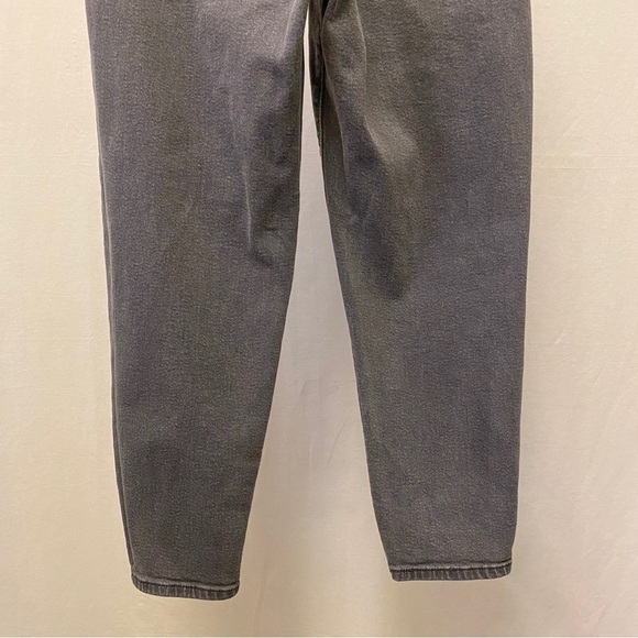 Levi’s 30 (US 10/11) Mom Jeans Silver Tab Gray High Rise Womens Stretch Tapered - Picture 7 of 15